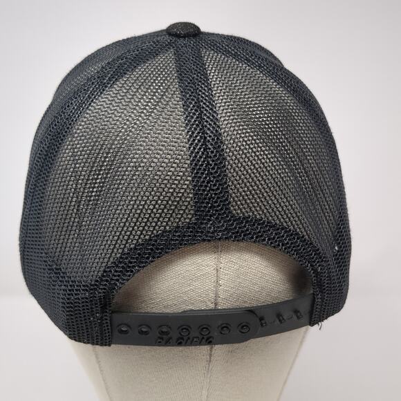 Tasker Electrical Construction MVE Trucker Hat Black One Size Pacific Headwear - Picture 6 of 10